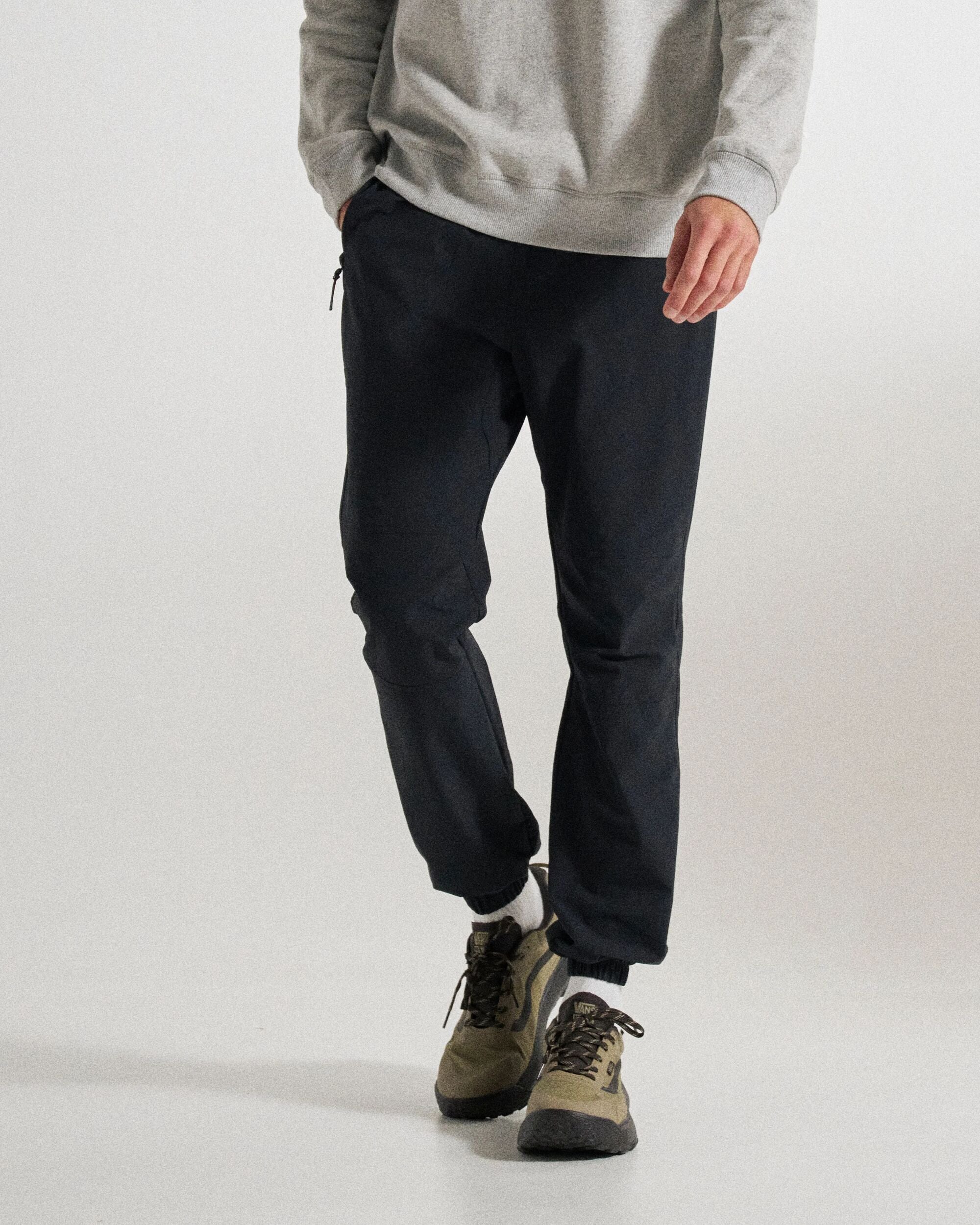 Stride Recycled Active Trail Jogger - Black - Studio Model