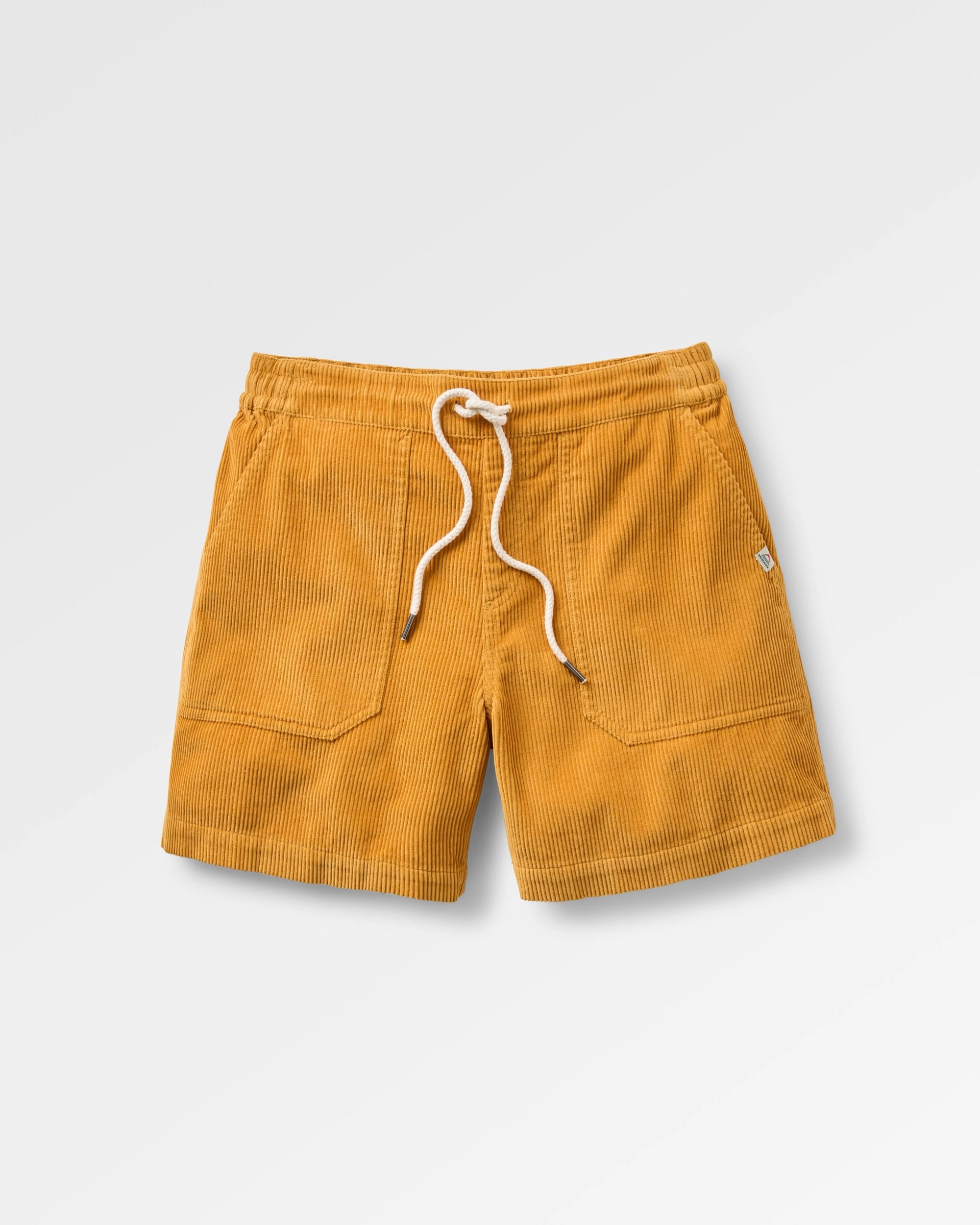 Avian Organic Cord Short - Spruce Yellow - Flatlay
