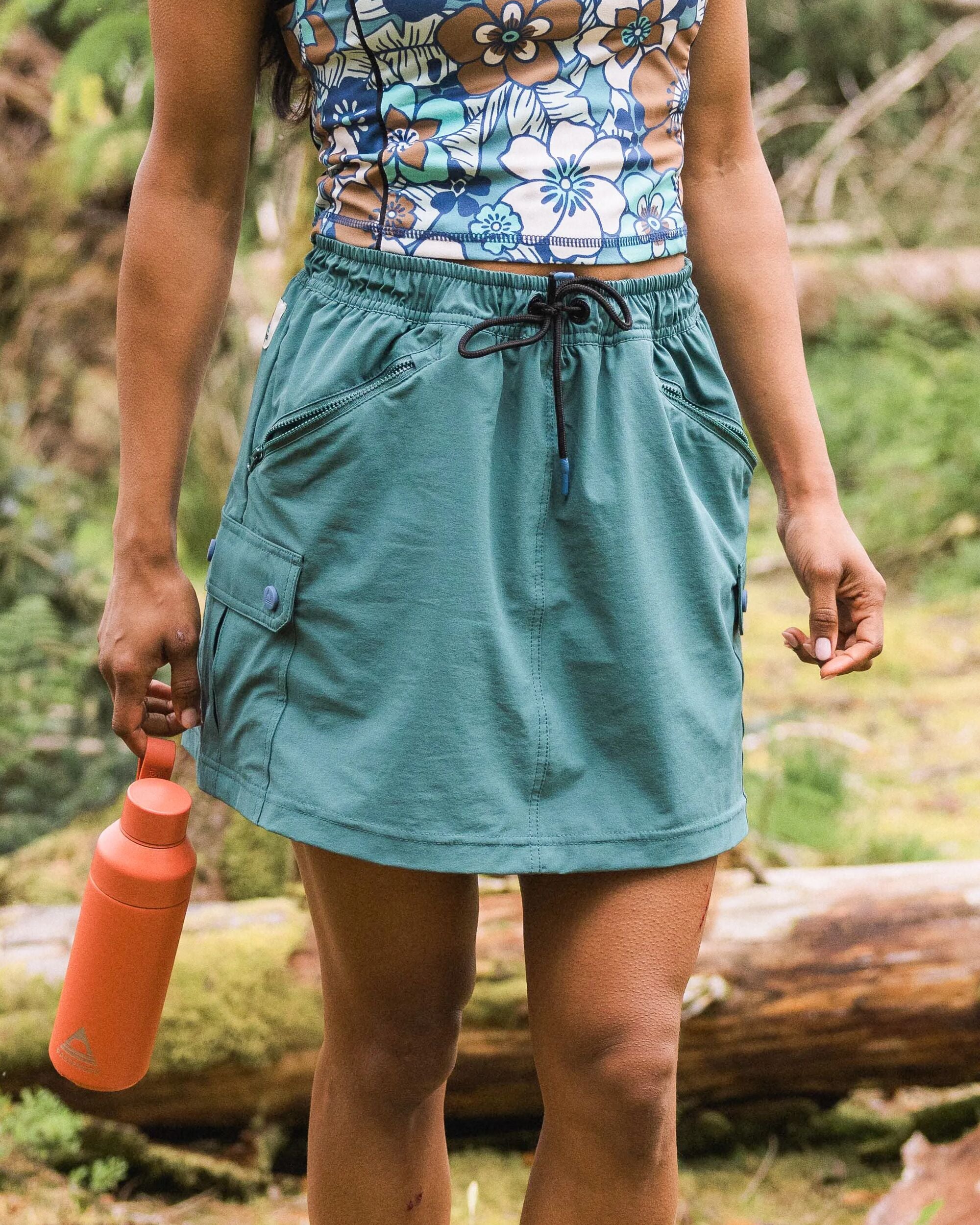 Trail Cargo Skort - Deep Ocean - Lifestyle
