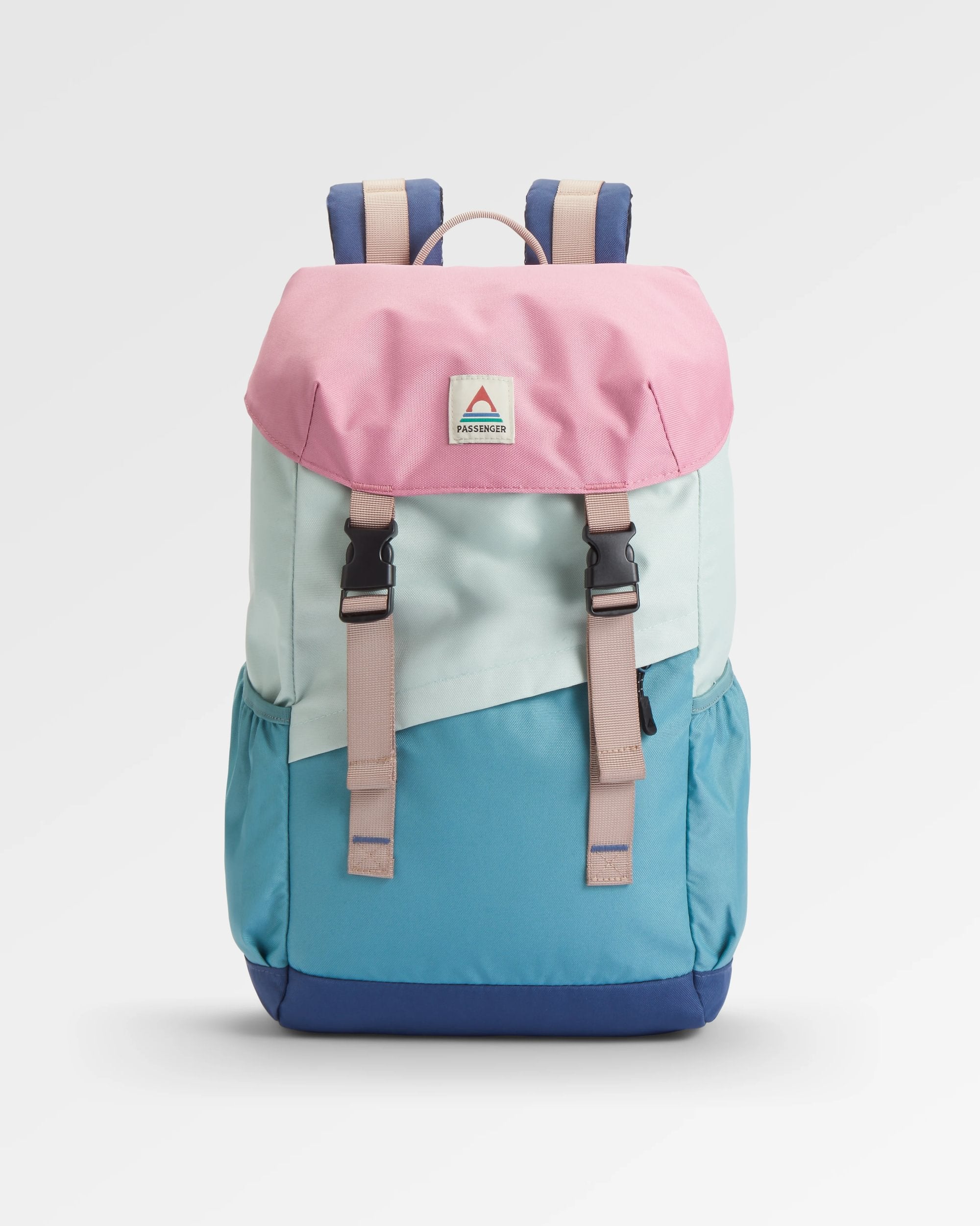 Boondocker Recycled 18L Backpack - Pink Haze Multi - Flatlay