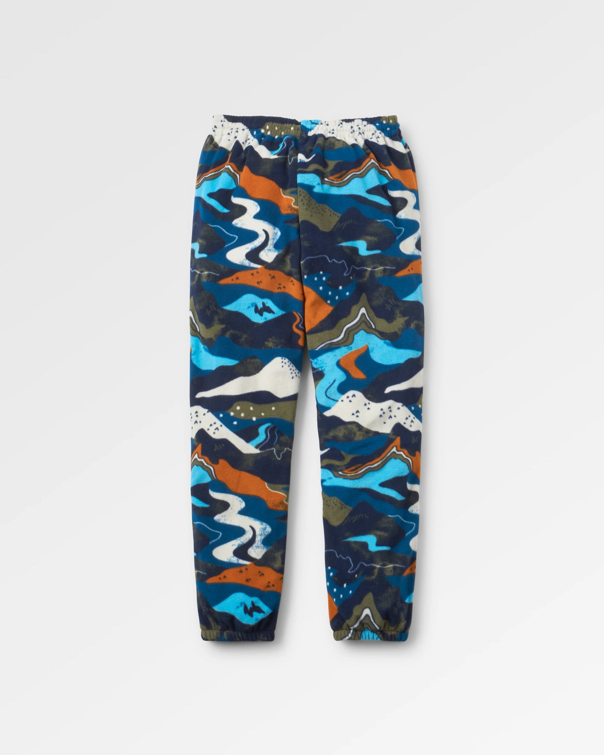 Ace Polar Fleece Joggers - Adventure Tidal Blue - Flatlay
