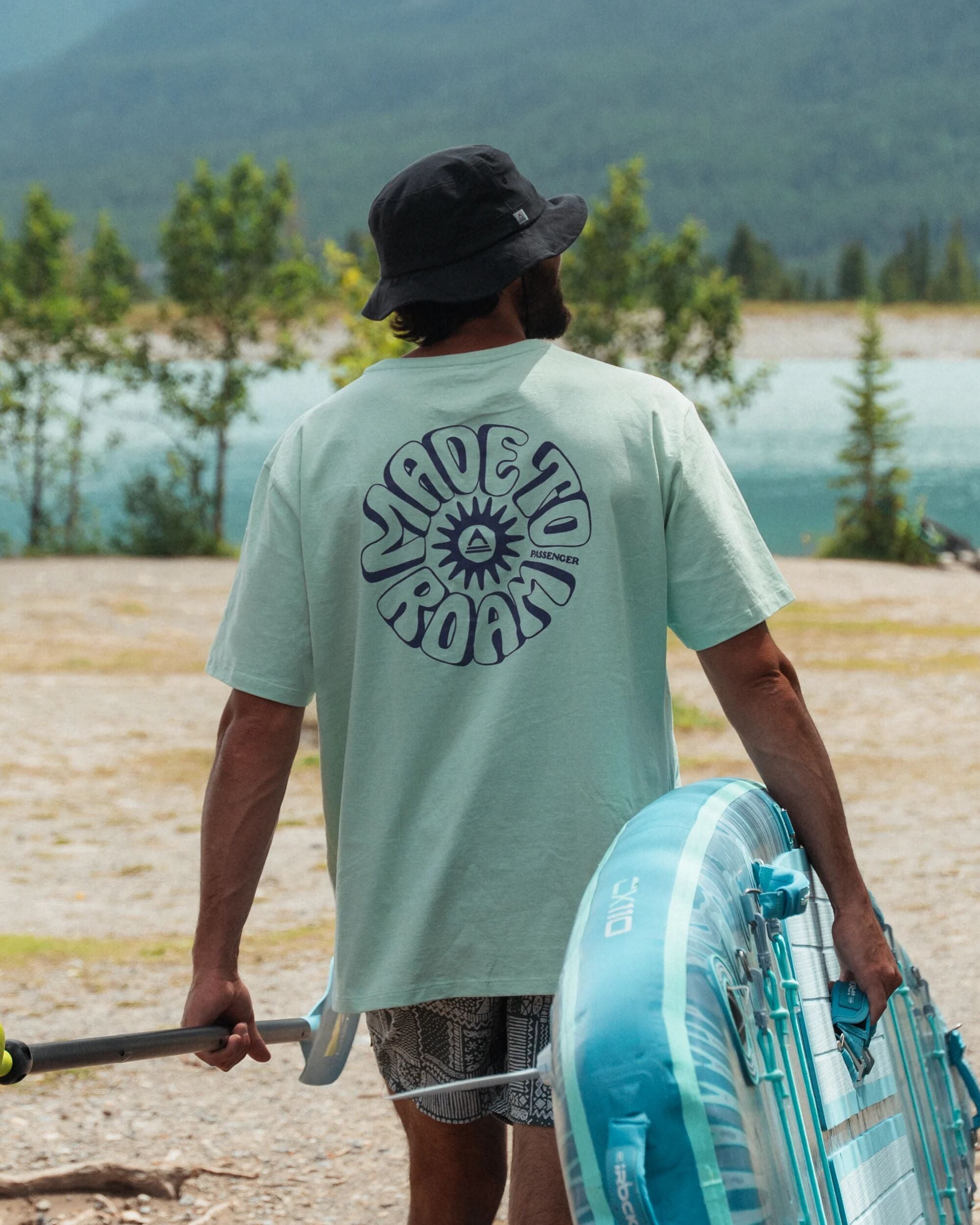 Easy Days Recycled Cotton T-Shirt - Spearmint - Lifestyle