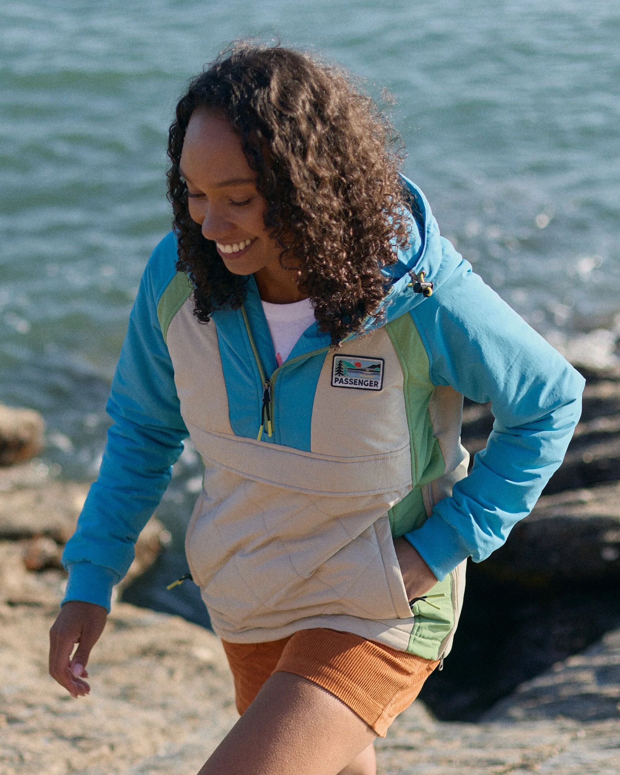 Ocean Recycled Insulated Anorak - Bluejay/Feather - Lifestyle