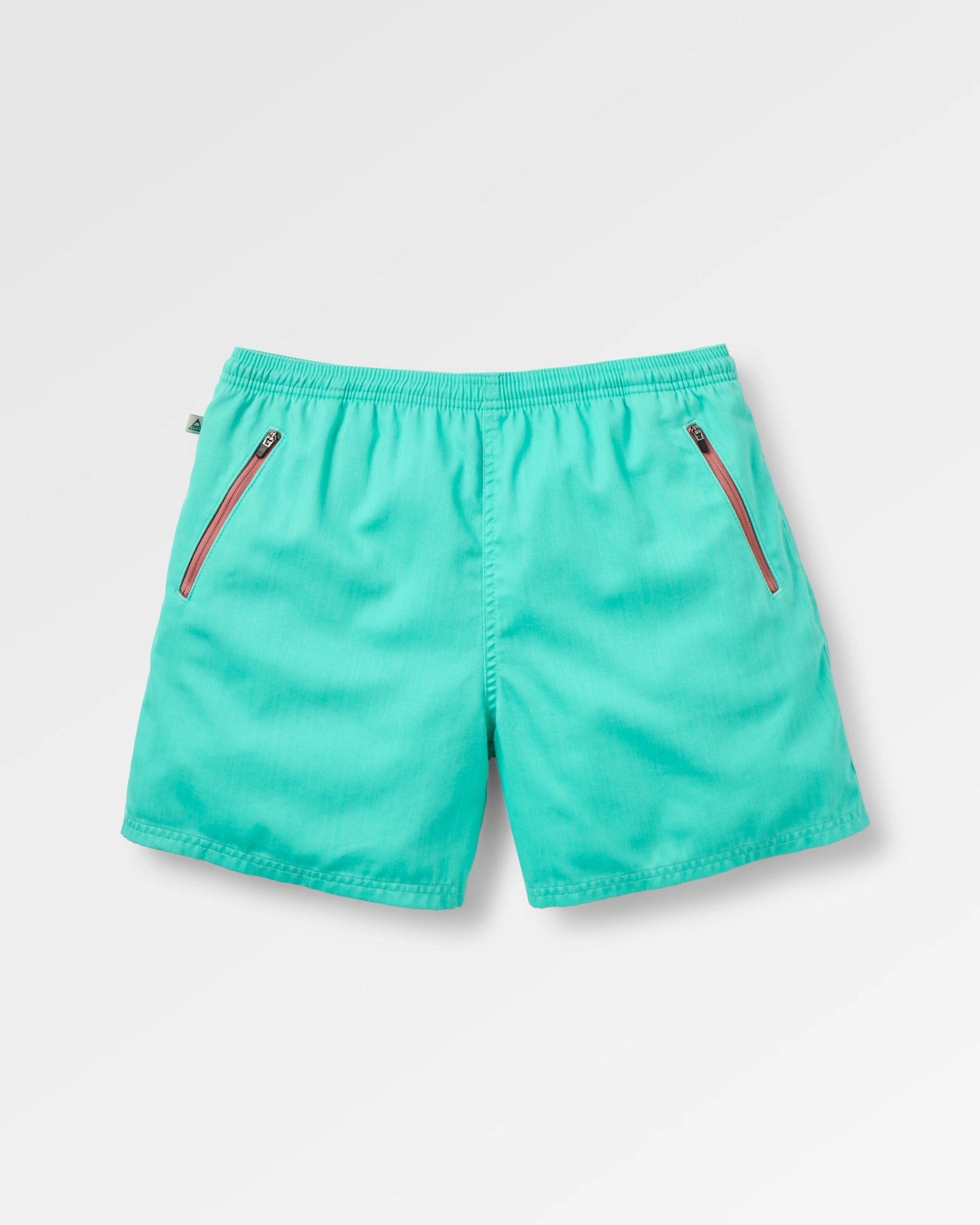 Flaris Cotton Short - Aquamarine - Flatlay