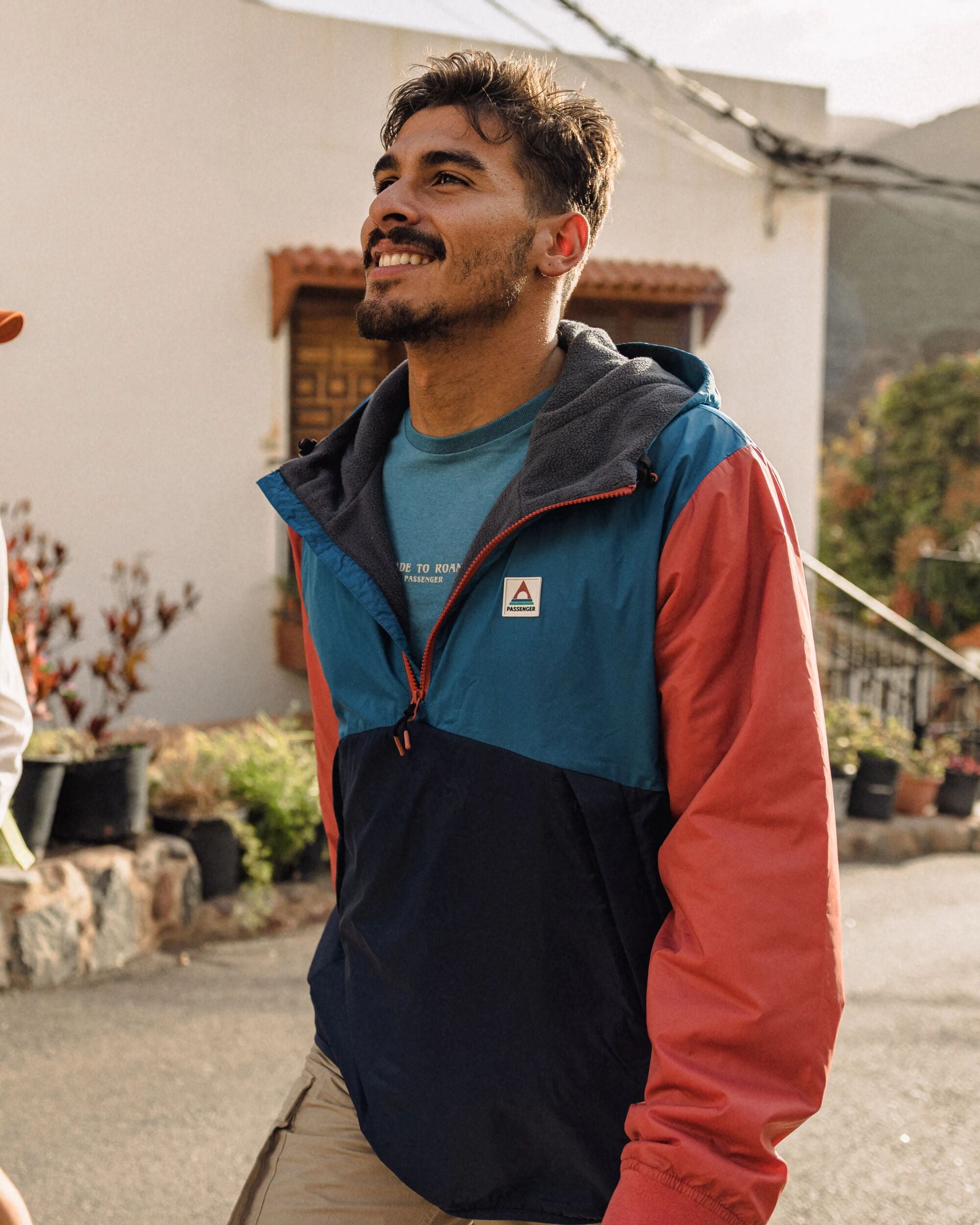 Anorak isolant Dusk Bleu acier – Passenger