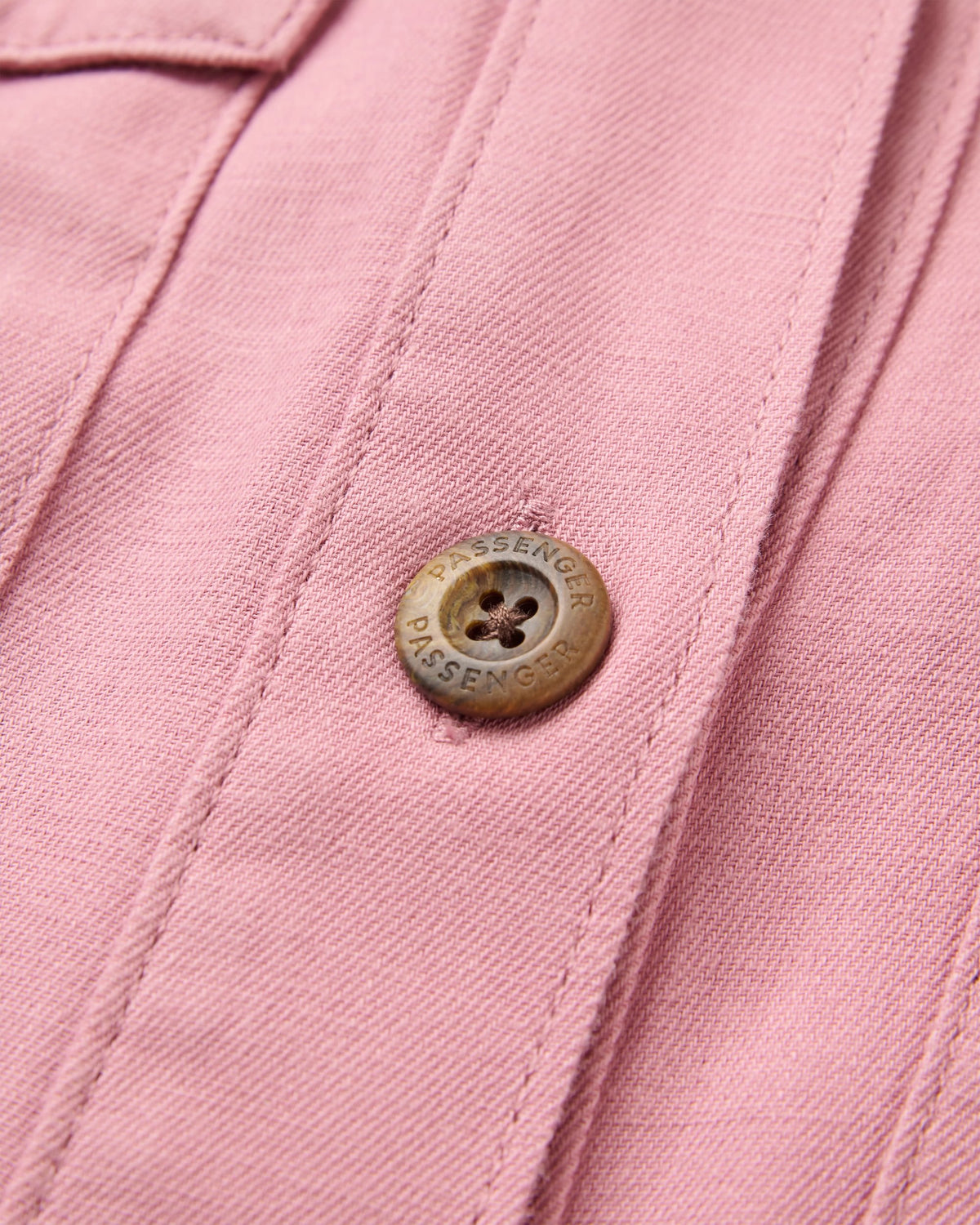 Hydrilla LS Shirt Dress - Pink Haze - Flatlay