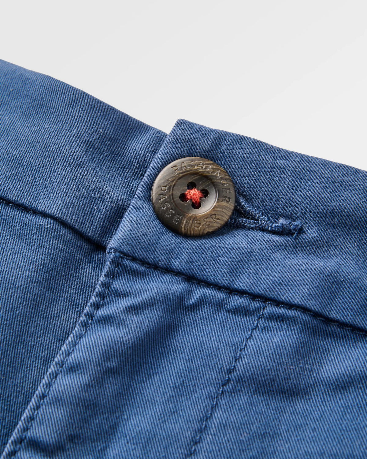 365 Organic Cotton Short - Dark Denim - Flatlay