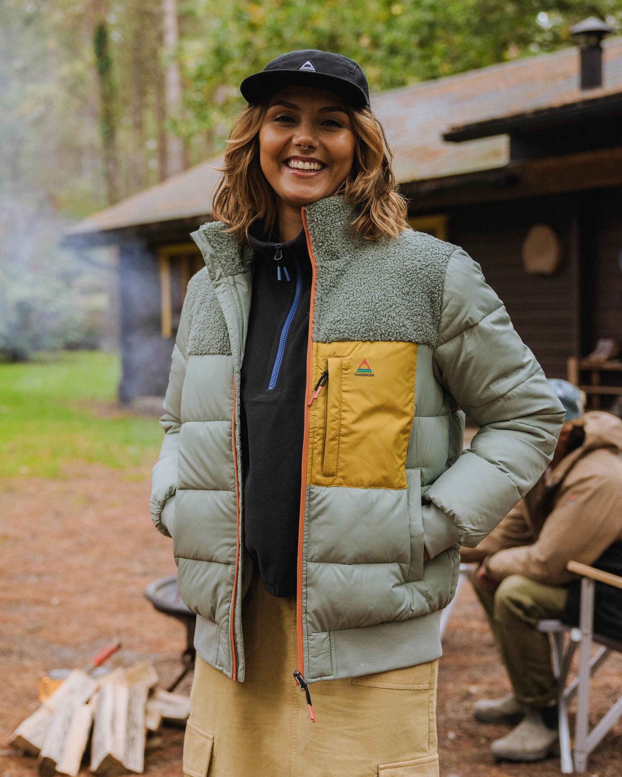 Inspire Recycled Insulated Jacket - Pistachio - Lifestyle