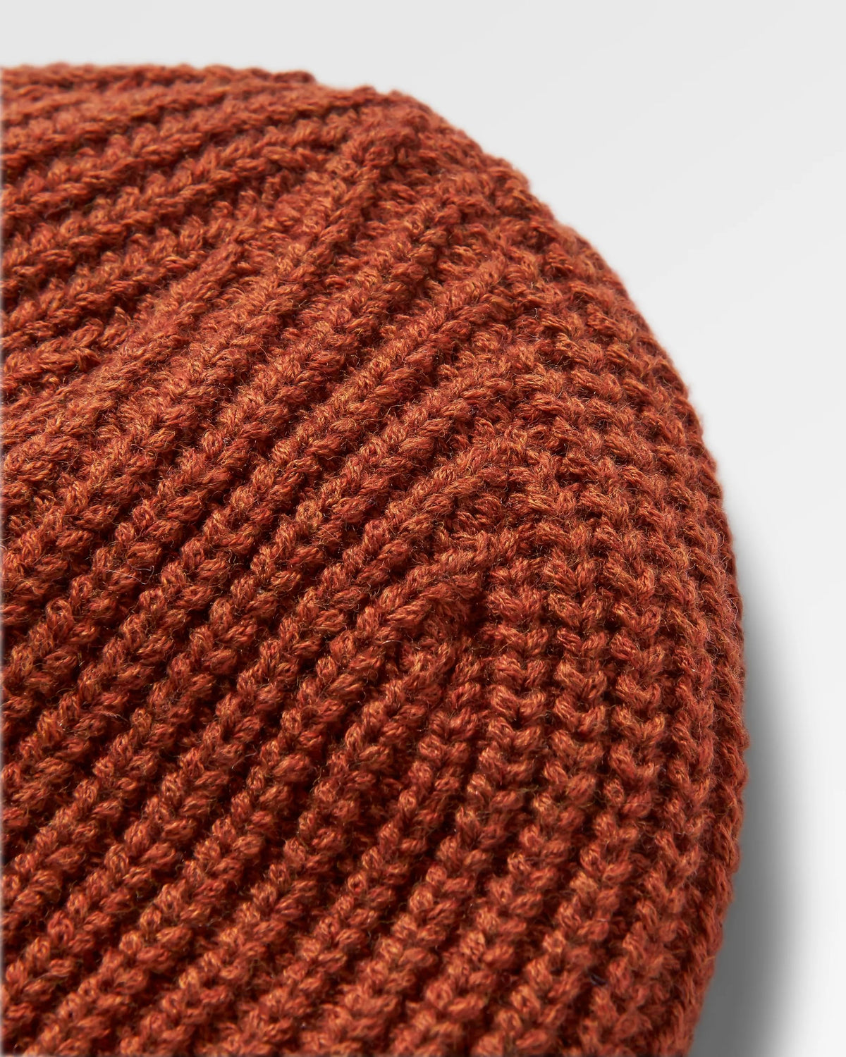 Beechwood Fleece Lined Beanie - Baked Clay - Flatlay