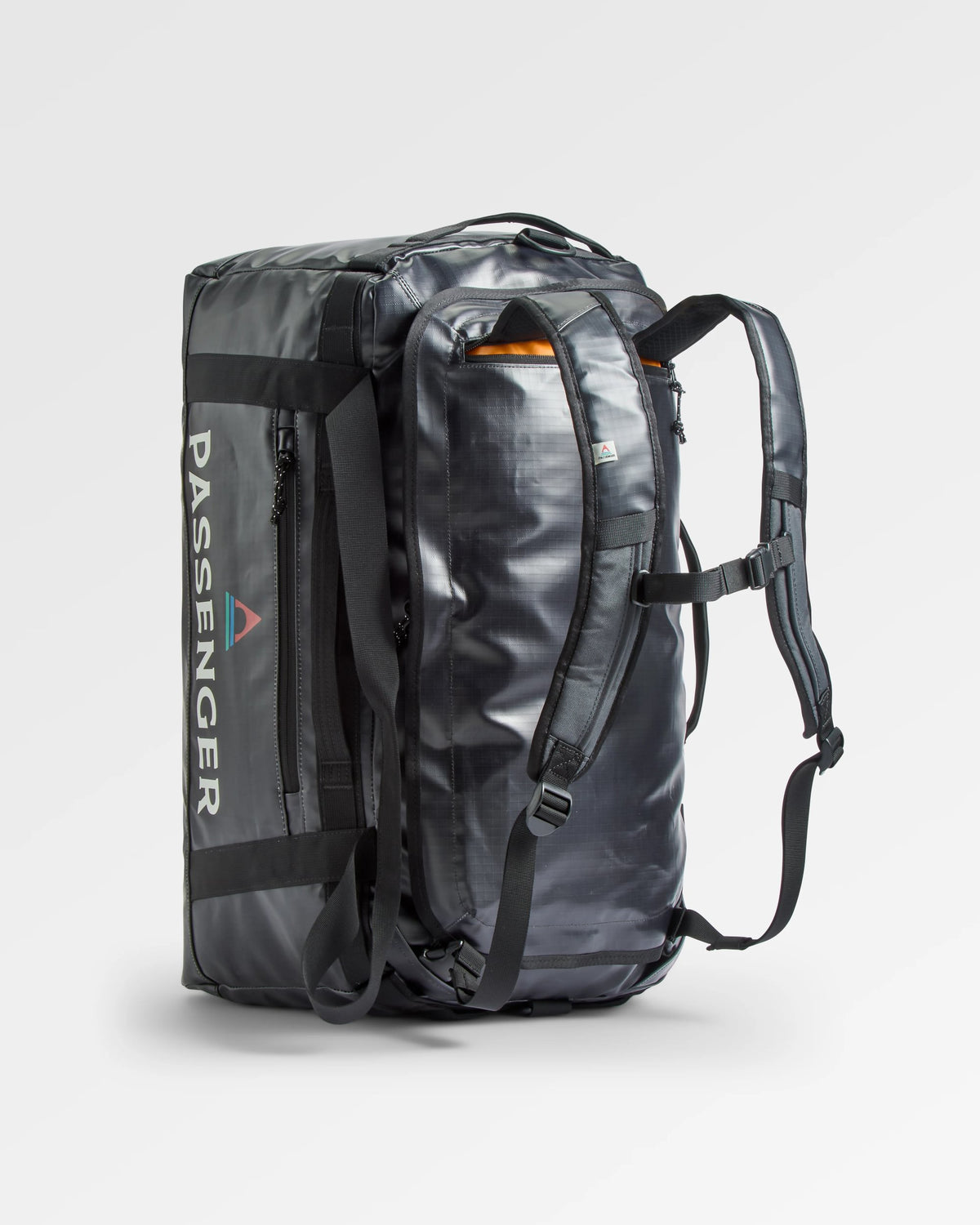 Roamer 60L Duffel Bag - Phantom Black - Flatlay