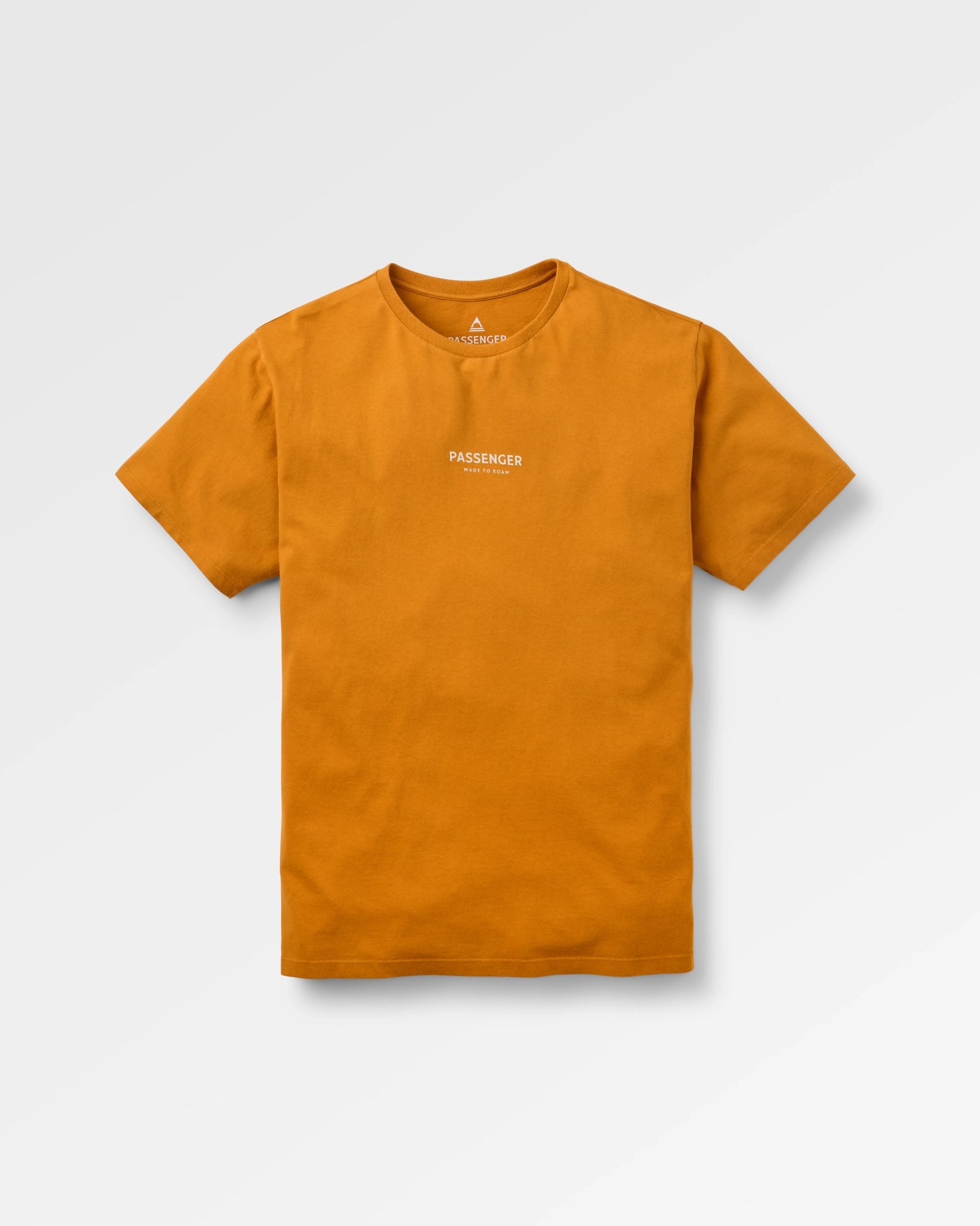 Passenger T-Shirt - Retro Orange - Flatlay