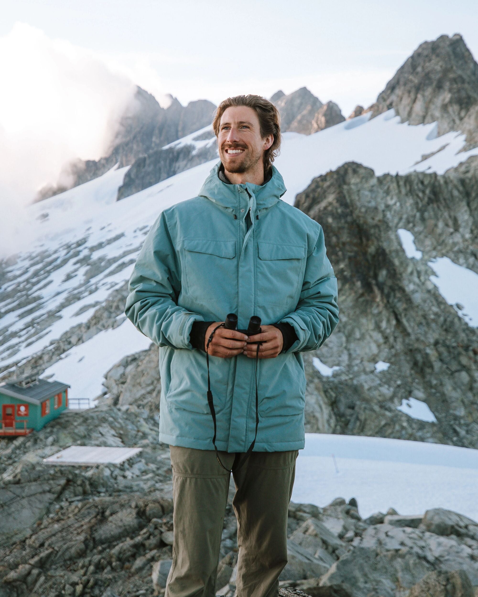 Explorer Waterproof Down Parka - Stormy Sea - IGC