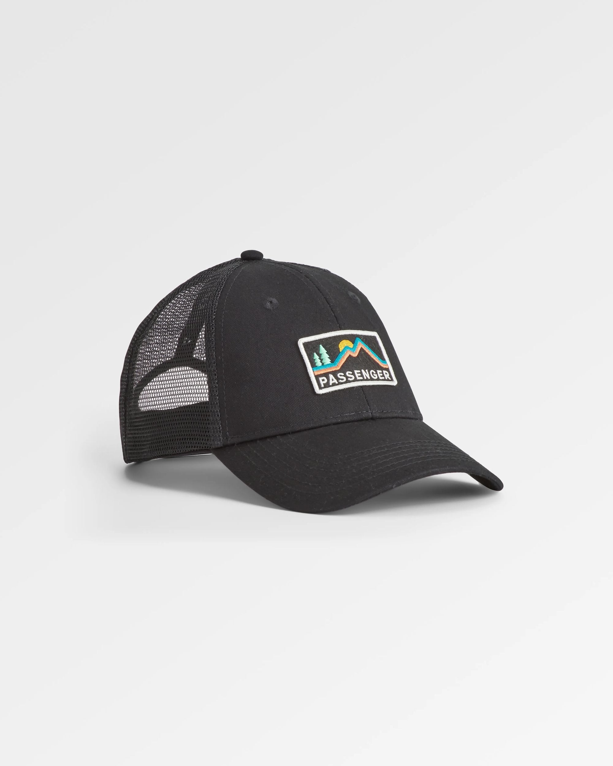 Made To Roam Trucker Cap - Phantom Black - Flatlay