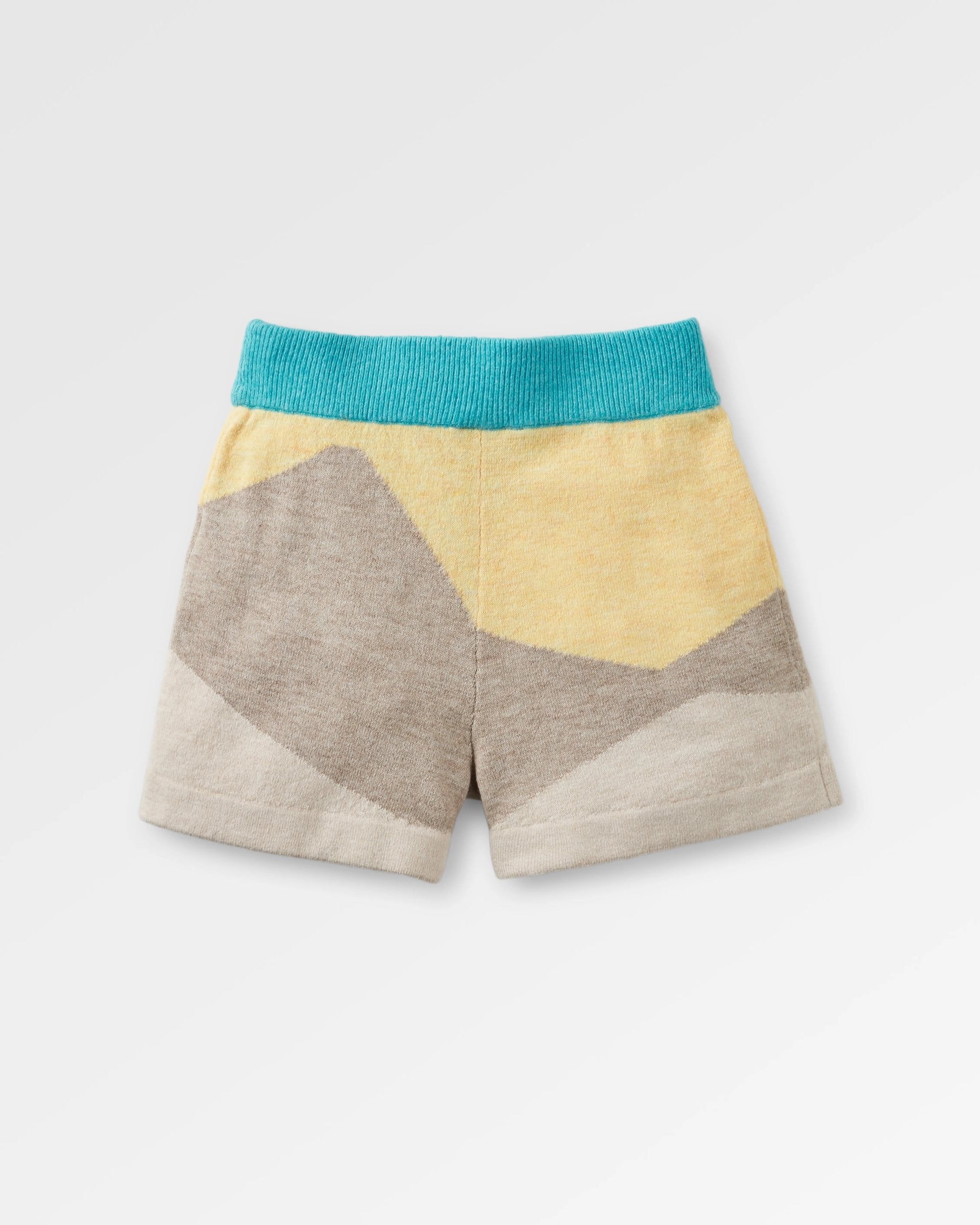 Scenic 'Light' Knitted Short - Scenic Yellow - Flatlay