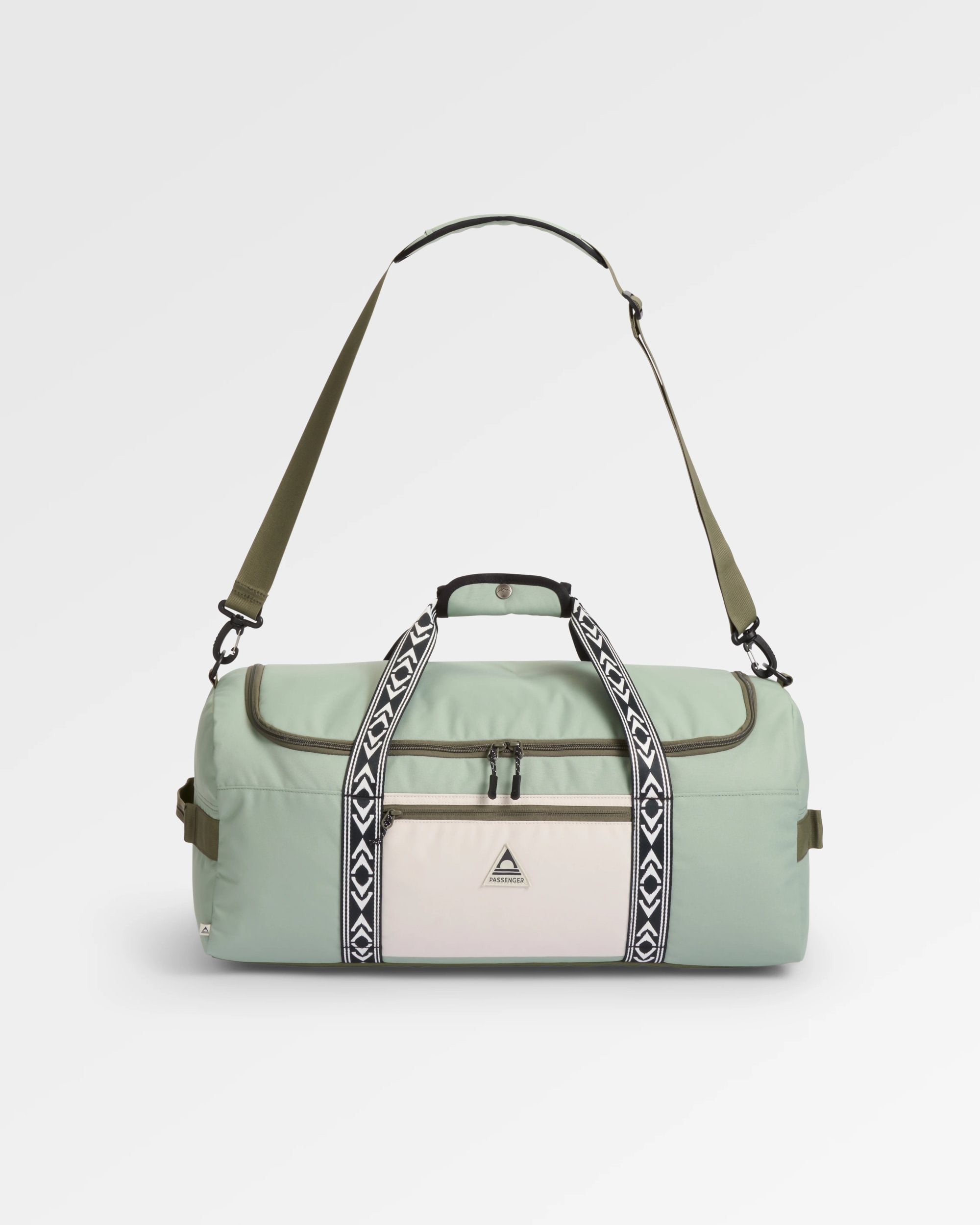 Boondocker 30L Duffel - Pistachio/Misty Grey - Flatlay