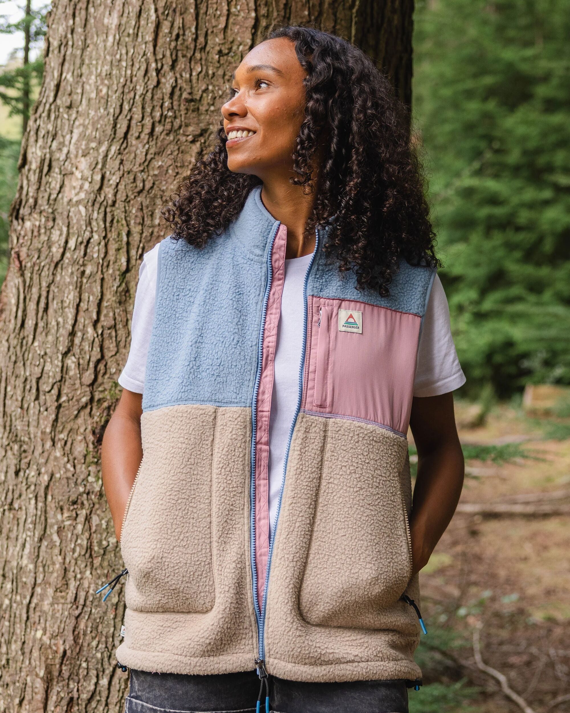 Sherpa Heather - Gilet polaire pour Femme