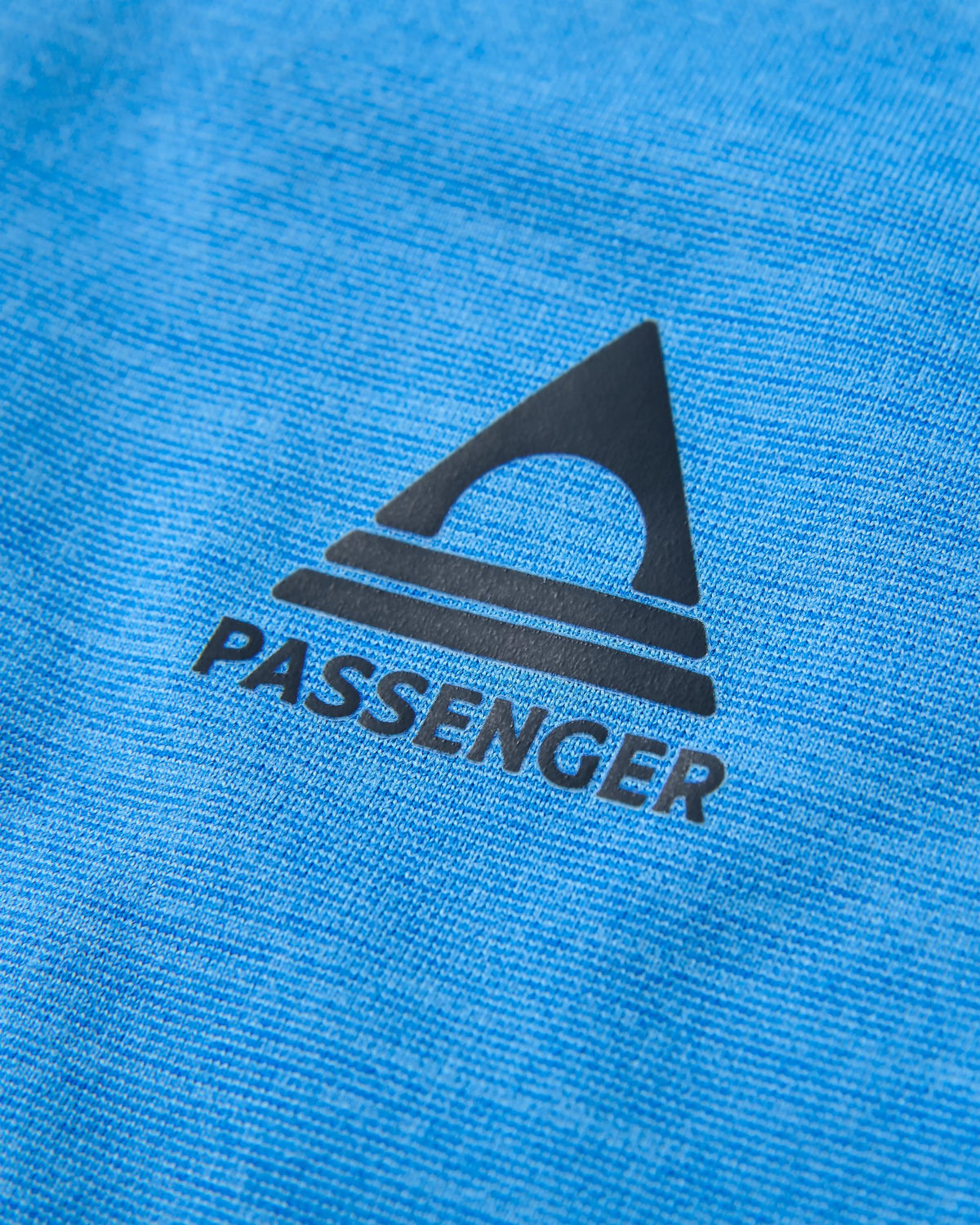 Light Ray Lightweight UPF50 LS T-Shirt - Marine Blue Marl - Flatlay