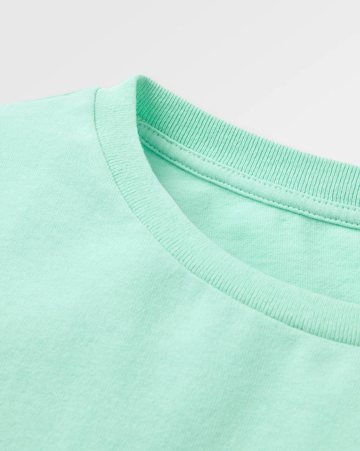 Classic LS T-Shirt - Aquamarine - Flatlay