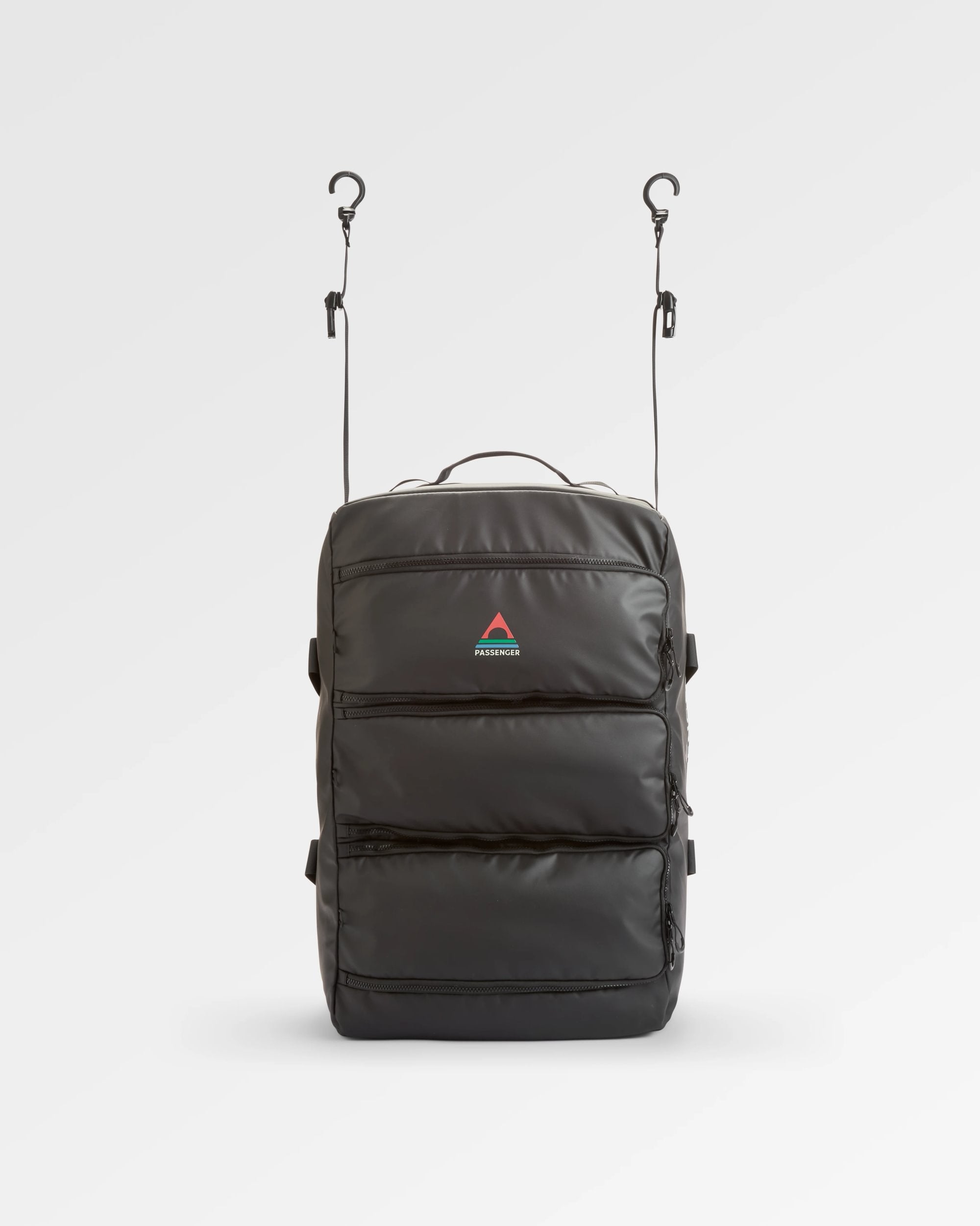 Vandrobe Recycled Duffel - Black - Flatlay