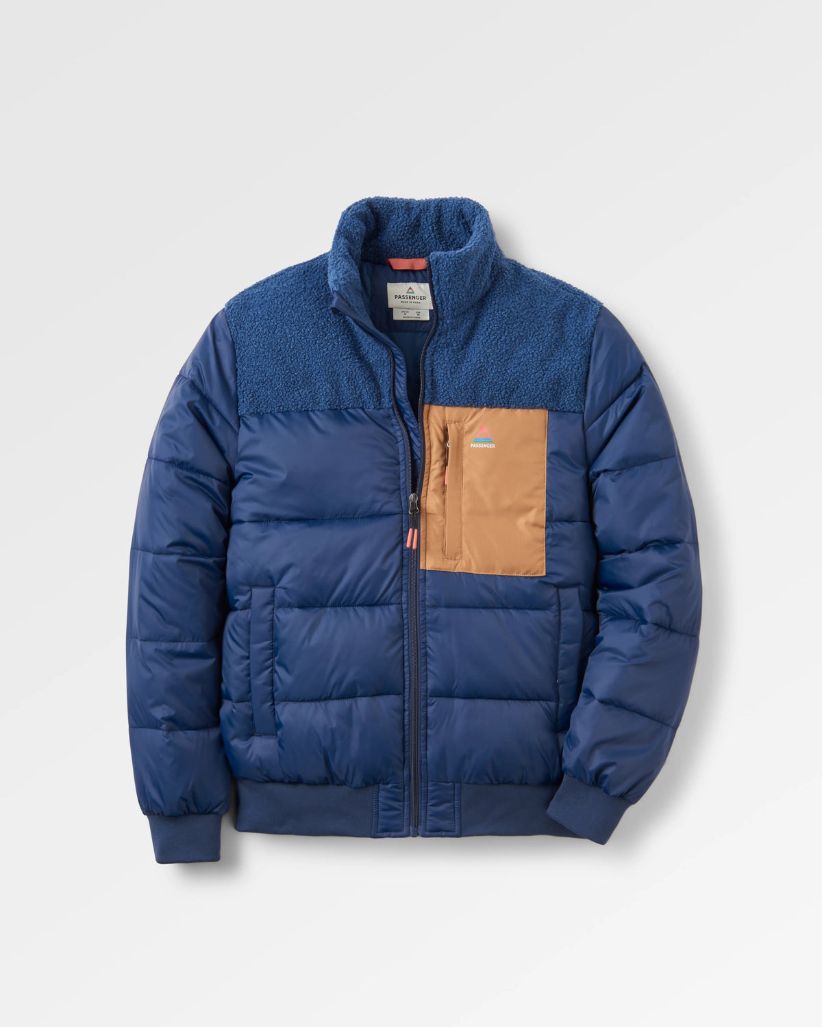 Journey Insulated Jacket - Rich Navy/Dark Denim - Flatlay
