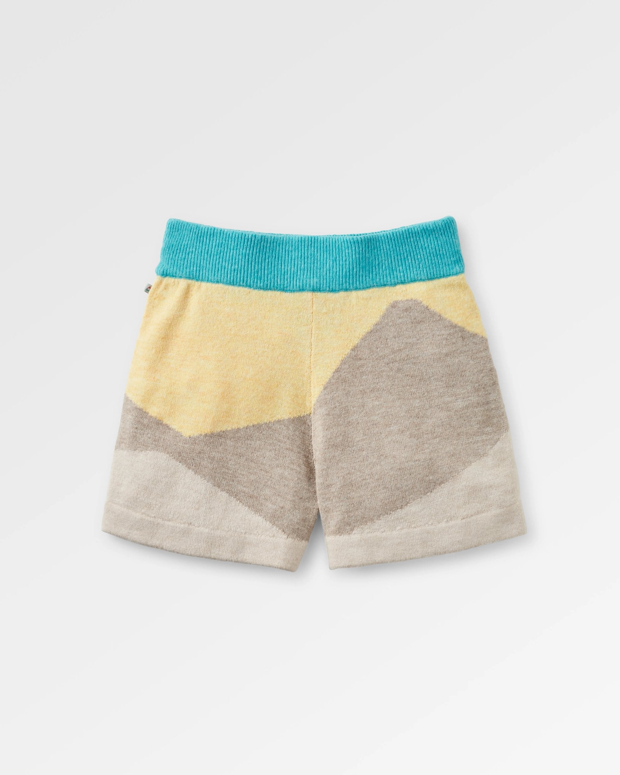Scenic 'Light' Knitted Short - Scenic Yellow - Flatlay