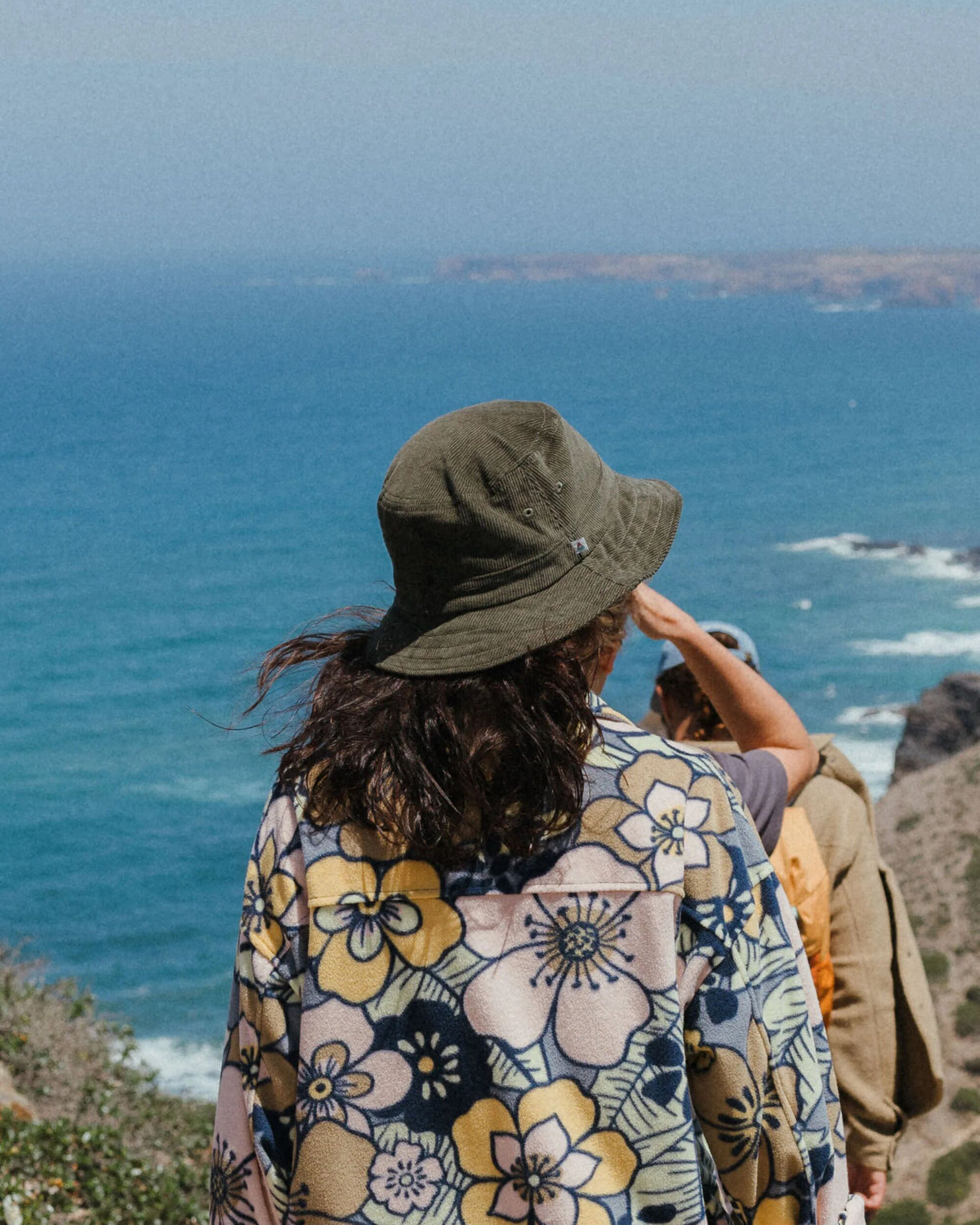 Forest Recycled Cord Bucket Hat - Khaki - Lifestyle - Female