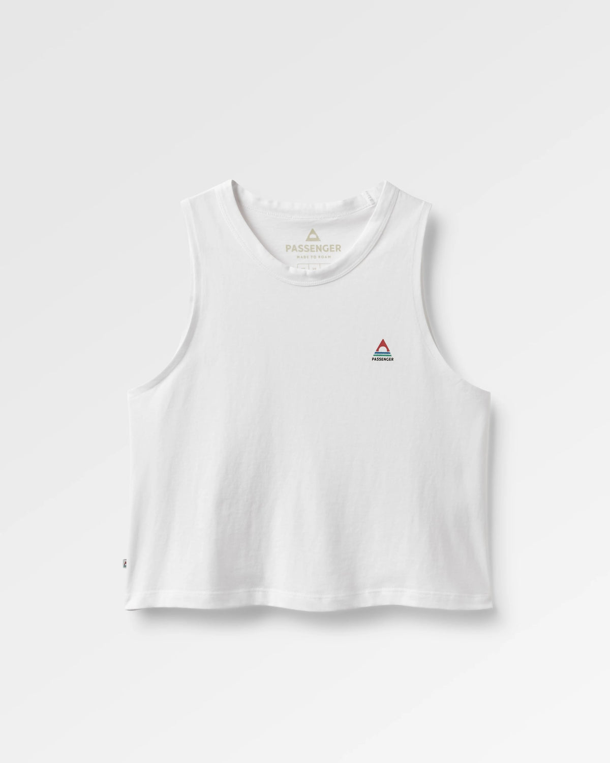 Classic Vest - White - Flatlay