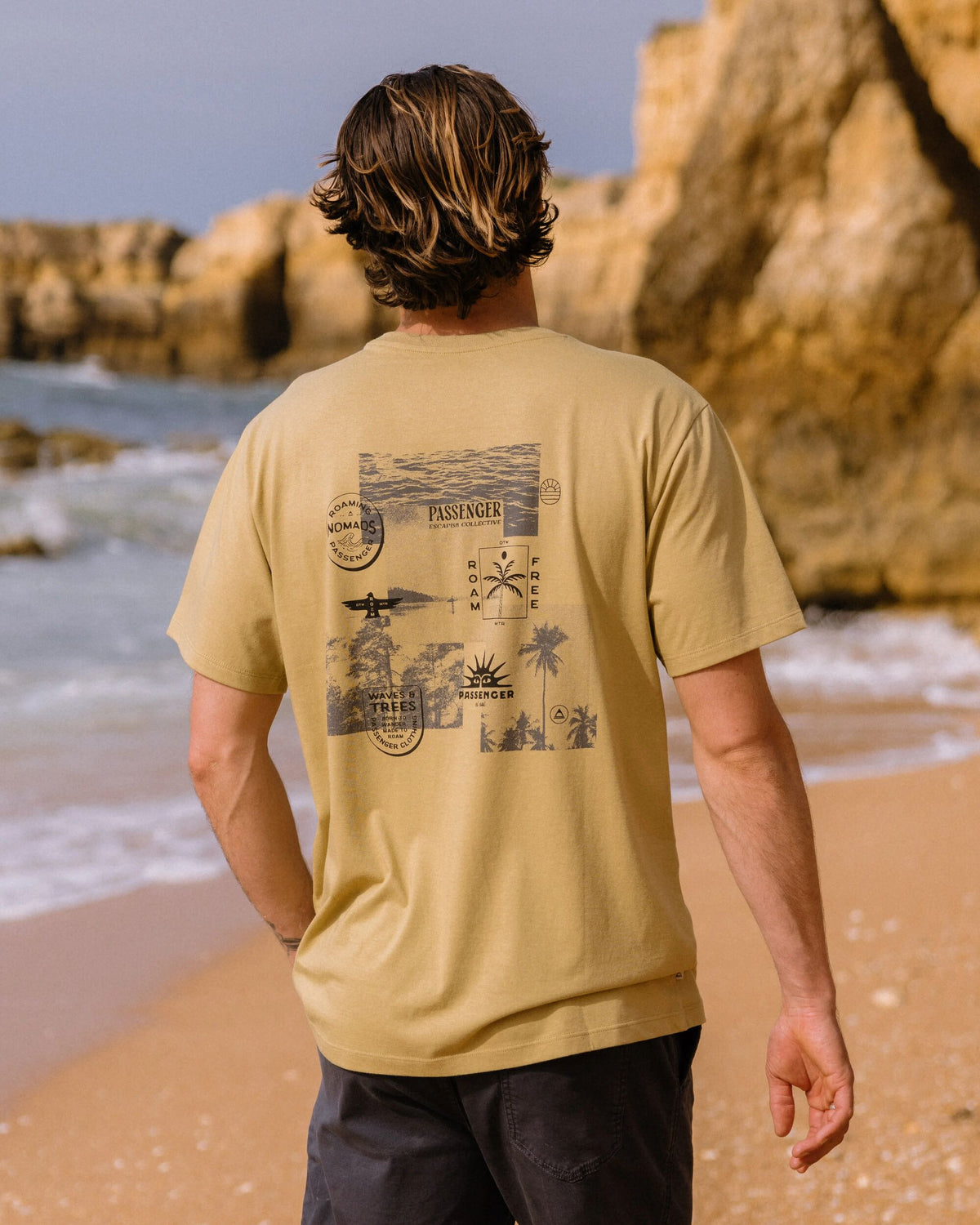 Sonoma T-Shirt - Warm Beige - Lifestyle