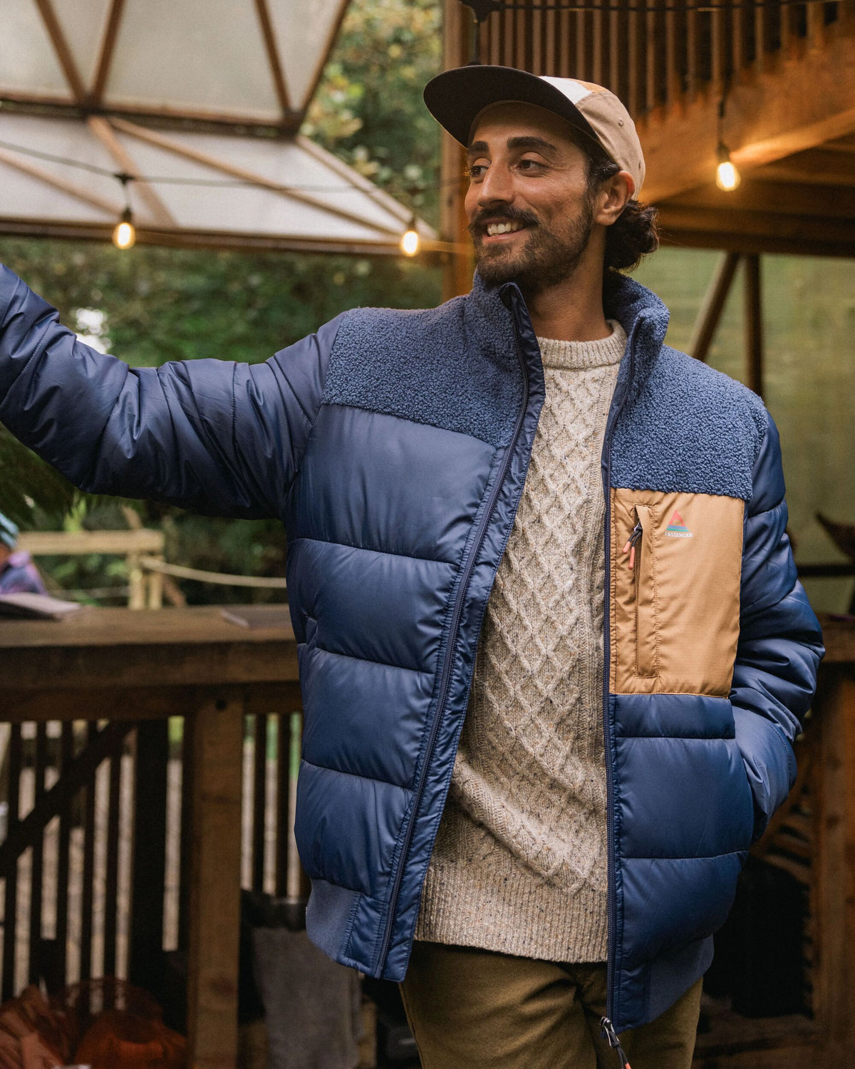 Journey Insulated Jacket - Rich Navy/Dark Denim - Lifestyle
