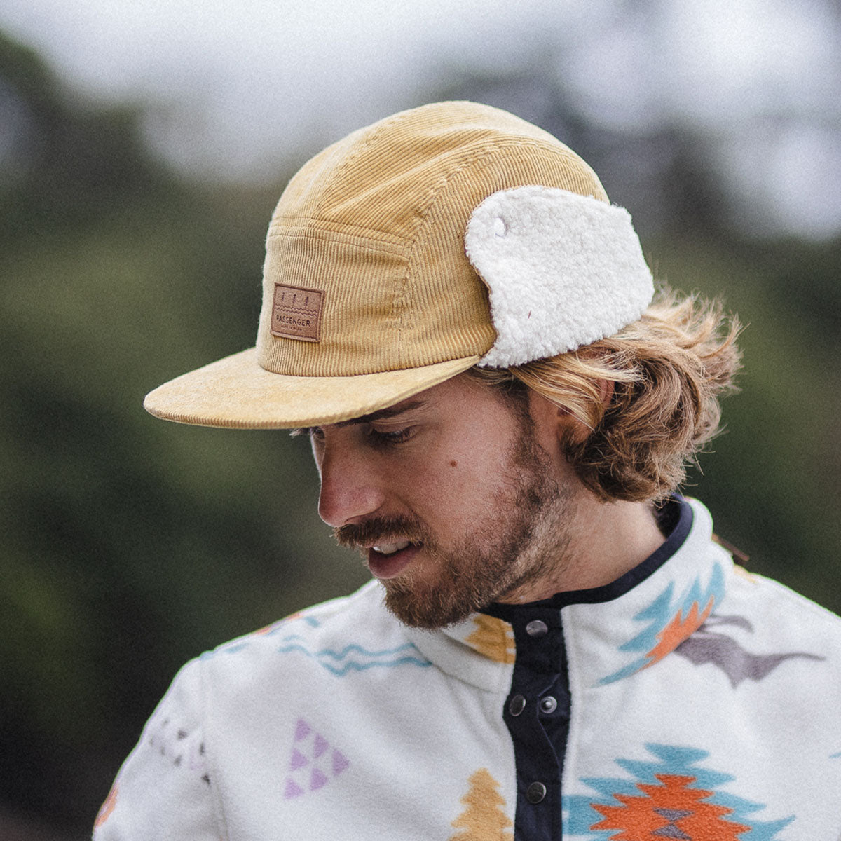 Cord Daytime Sherpa Lined Hat Sandy Brown – Passenger