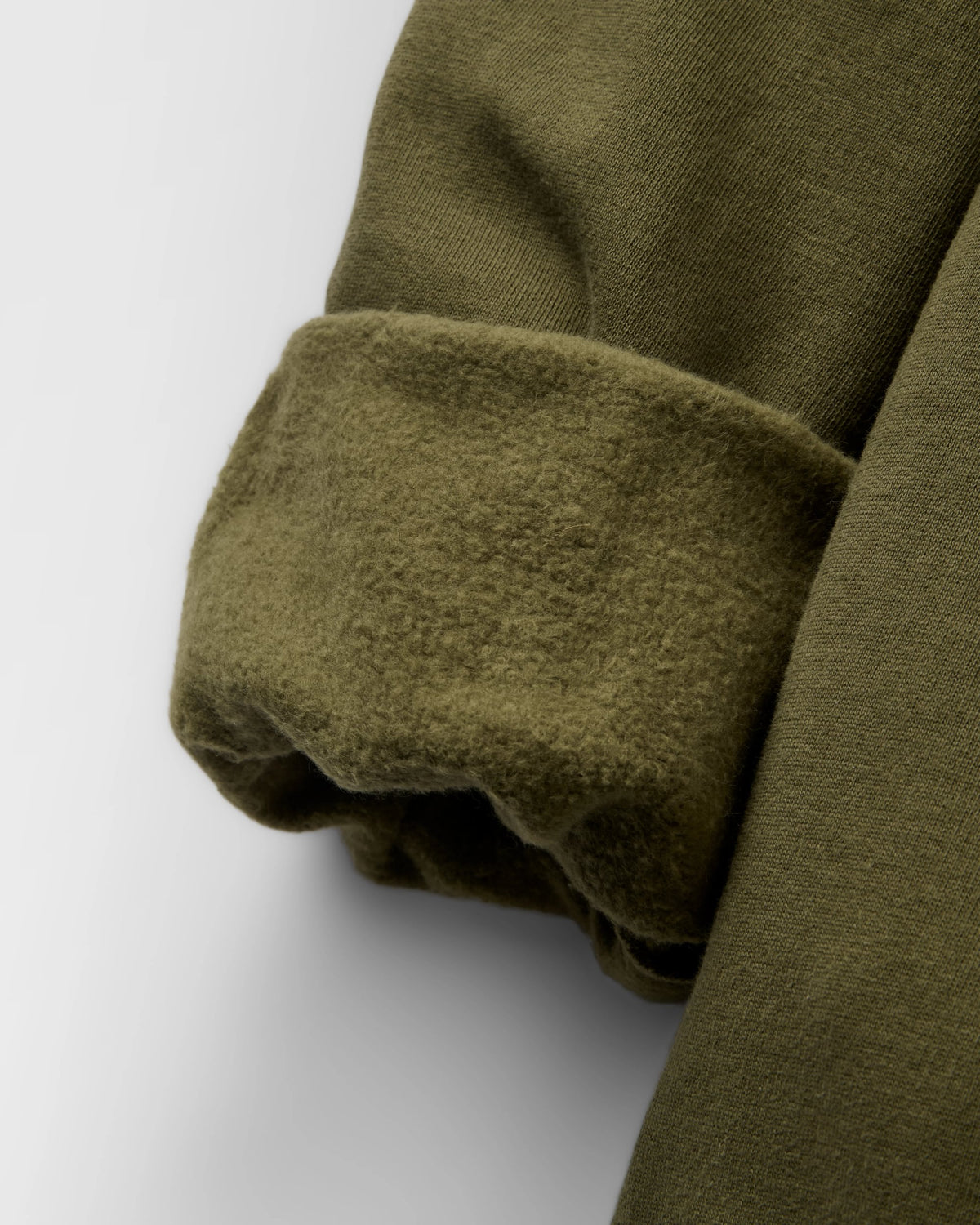 Lost On Purpose Relaxed Fit Hoodie - Khaki - Flatlay