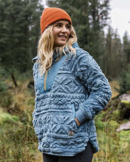 Sweat à Capuche Sherpa Surdimensionné JOJJJOJ - Poche Géante - Unisexe S-4XL - Confort Couverture Portable