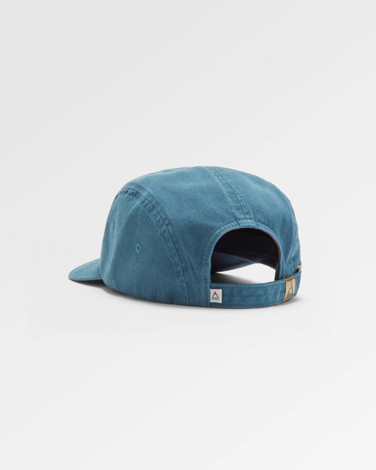 Fixie Recycled 5 Panel Cap - Tidal Blue