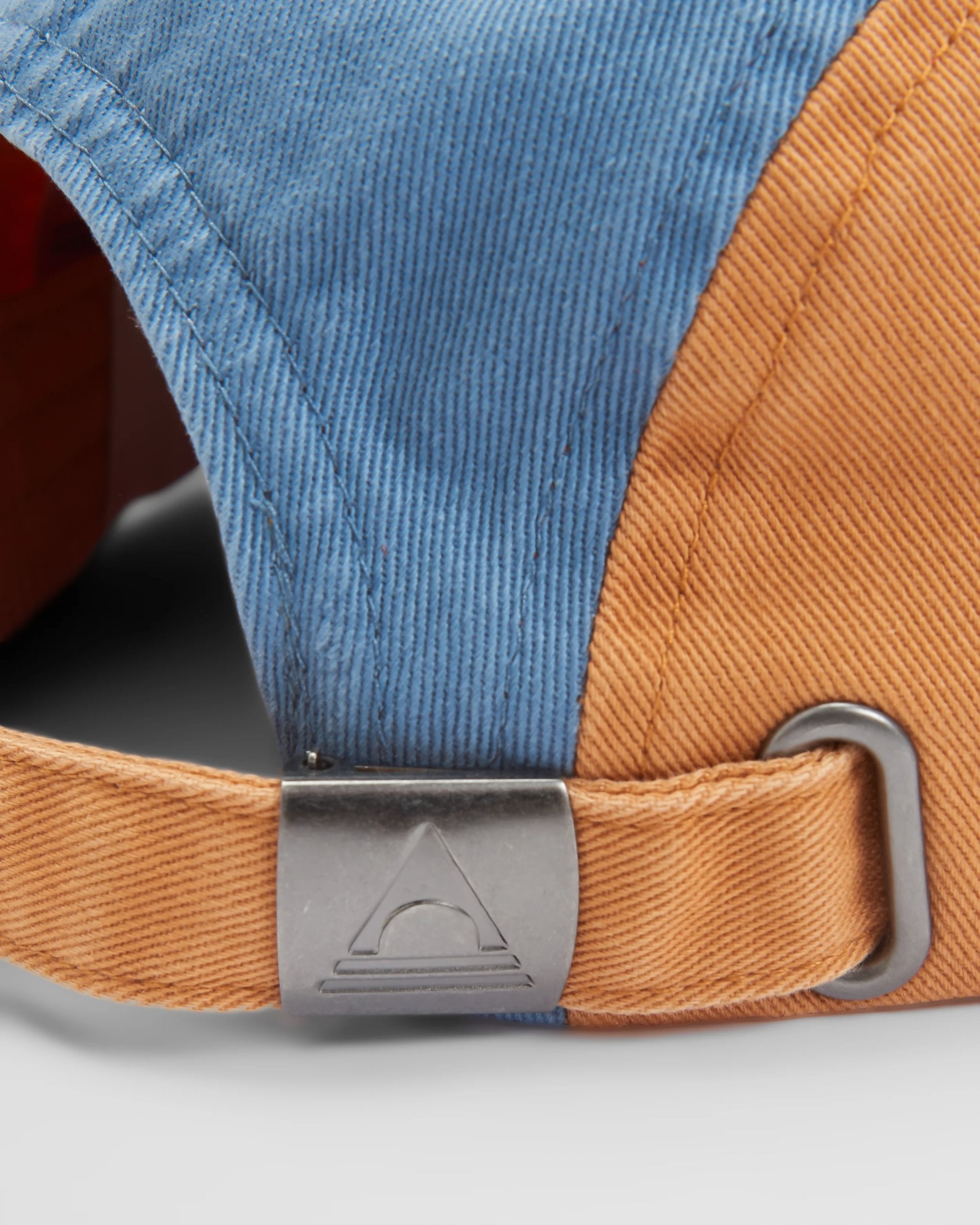 Fixie Recycled 5 Panel Cap - Spruce Yellow Multi - Flatlay