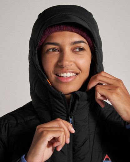 Northstar Down Recycled Jacket - Black - Studio Model