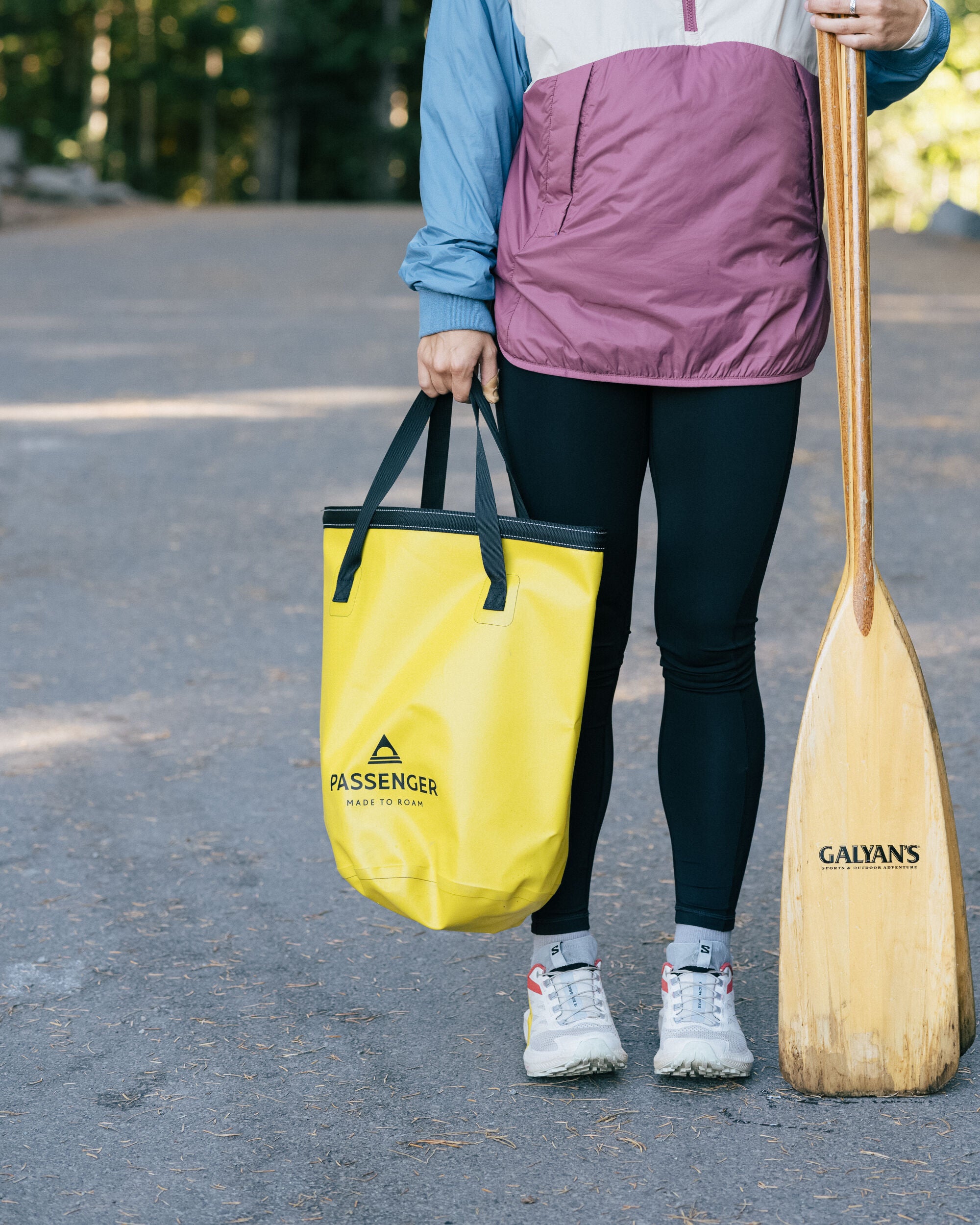 Tide Recycled 20L Bucket Bag - Dandelion Yellow - Lifestyle
