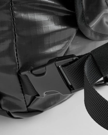 Roamer Recycled 40L Duffel Bag - Phantom Black - Flatlay