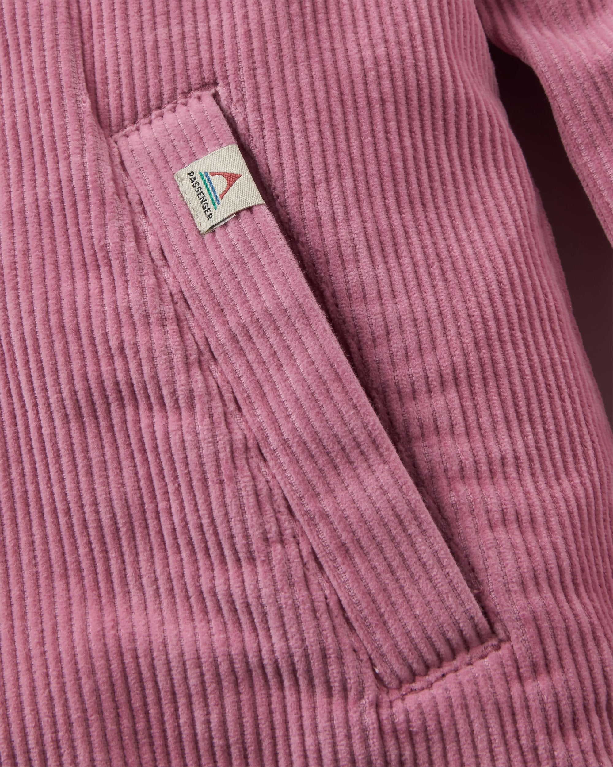 Stella Cord LS Shirt - Pink Haze - Flatlay