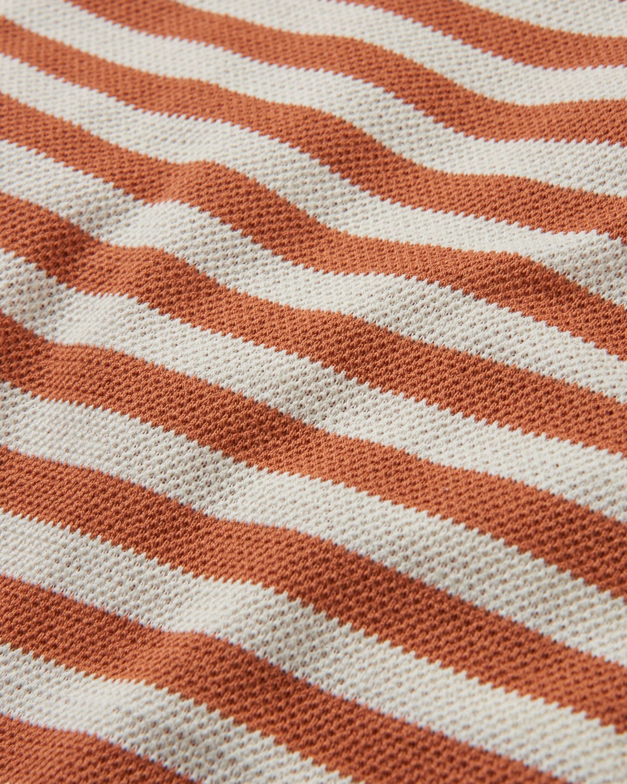 Panorama Recycled Cotton T-Shirt - Glazed Ginger - Flatlay