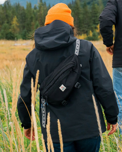 Boondocker Recycled Hip Pack - Black - Lifestyle