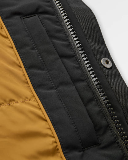 Baltic Insulated Parka - Black - Flatlay