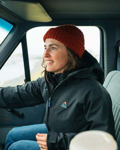 Five Element Recycled Waterproof Jacket - Black - 