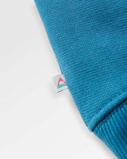 Passenger Relaxed Fit Hoodie - Tidal Blue - Flatlay