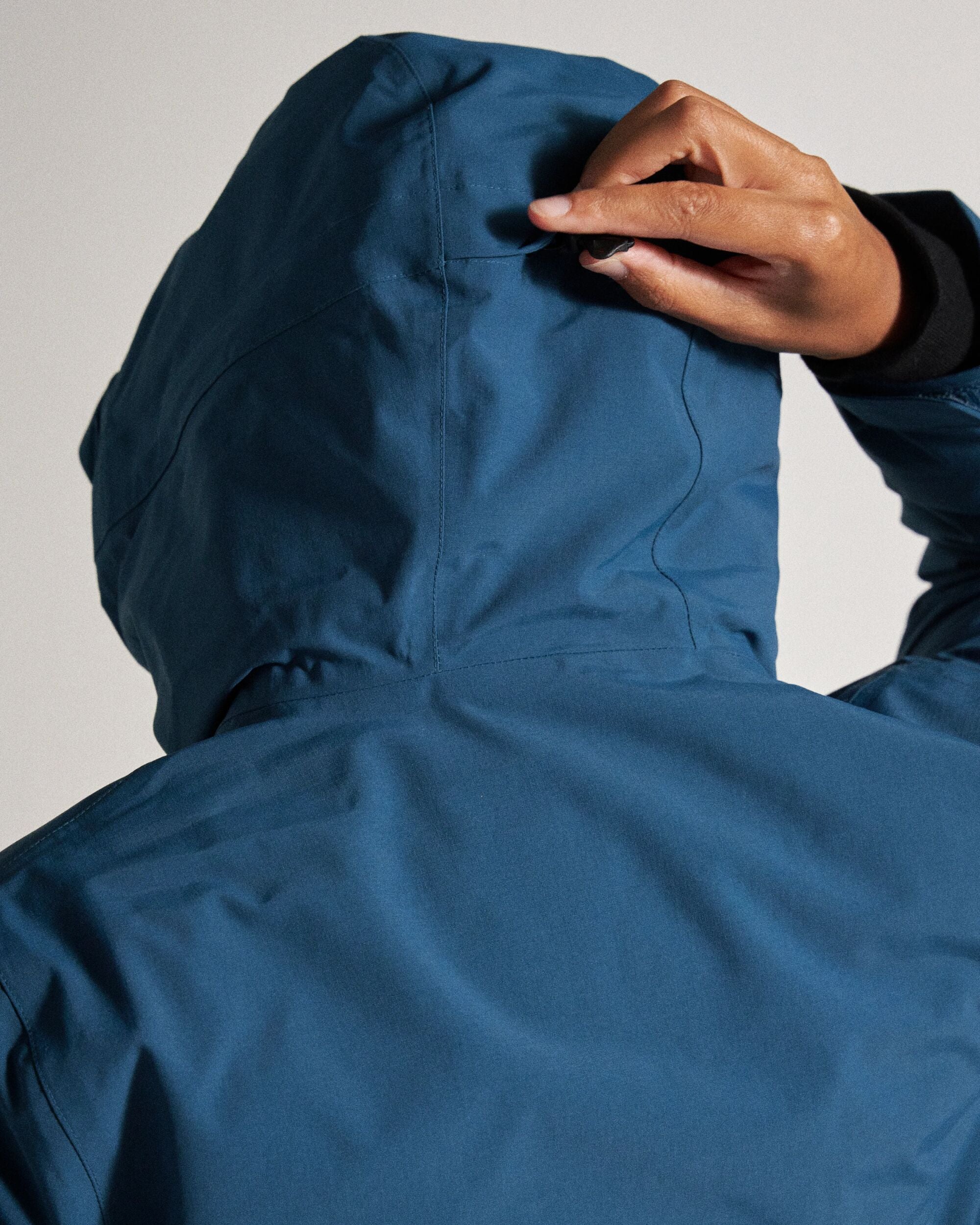 Cloudmont Waterproof Down Parka - Tidal Blue - Studio Model