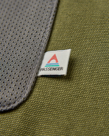 Explorers Organic Cotton Canvas Gilet - Khaki - Flatlay