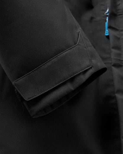 Five Season Recycled Waterproof Jacket - Black - Flatlay