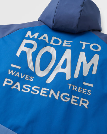 Riptide Lightweight Changing Robe - Rich Navy/Dark Denim - Flatlay