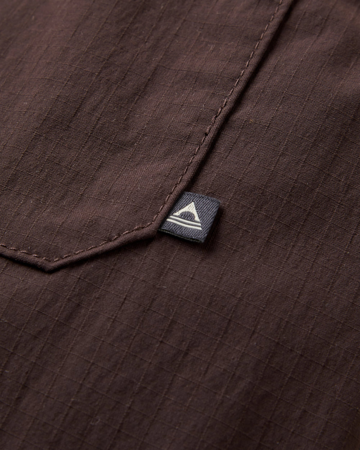 Patrol Ripstop Utility Shirt - Espresso - Flatlay