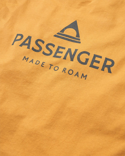 Passenger Recycled Cotton Vest - Spruce Yellow - Flatlay