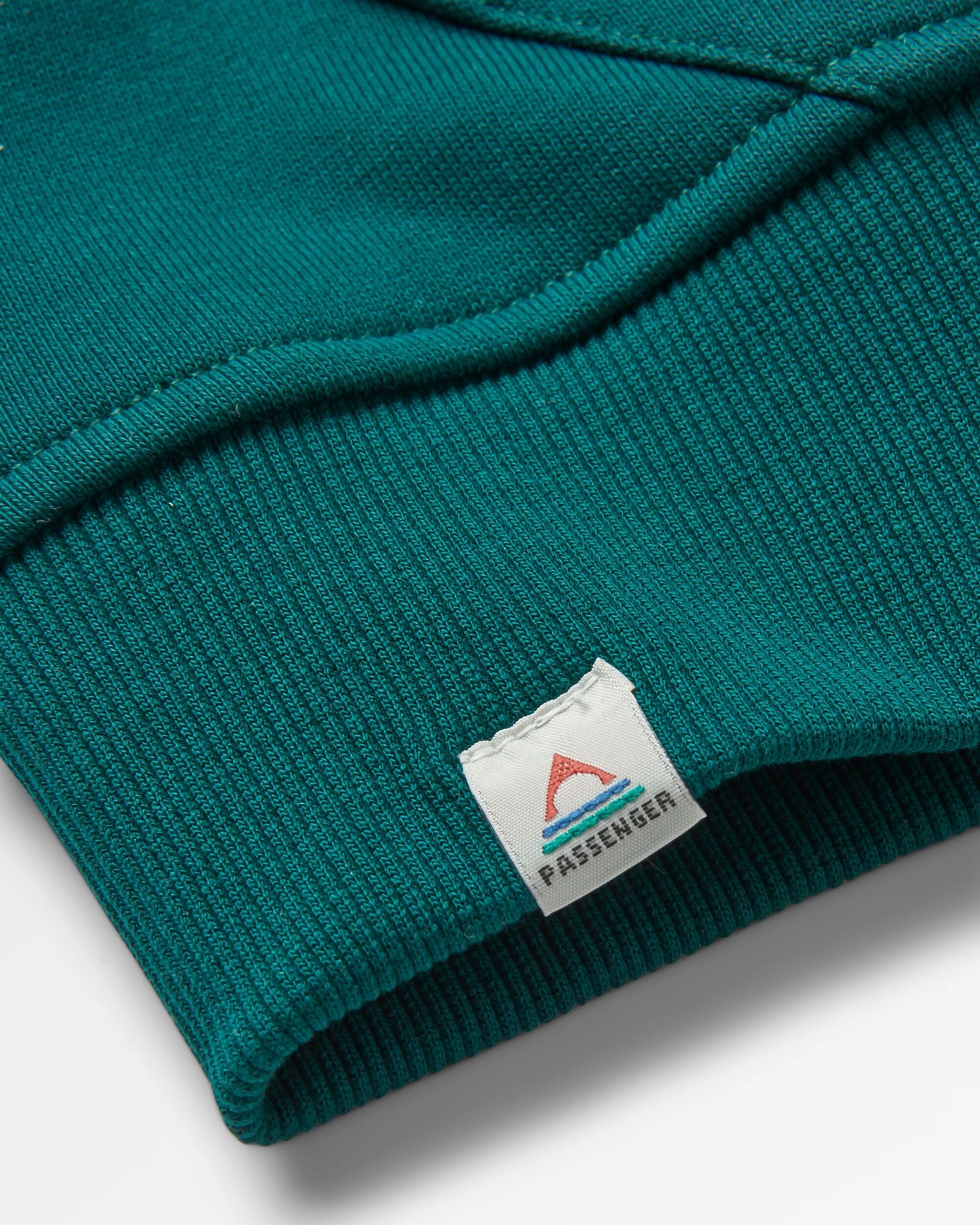 Yuca Organic Cotton Hoodie - Rain Forest - Flatlay